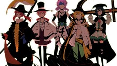 Blondes touhou scythe weapons