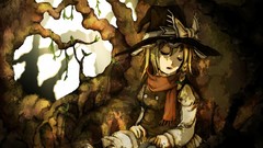 Blondes touhou Trees dark