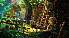 Blondes touhou Trees Flowers