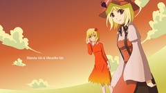 Blondes touhou twins hats