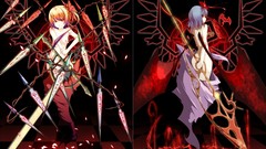 Blondes touhou wings ass