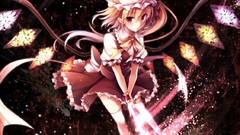 Blondes touhou wings dark