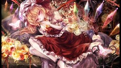 Blondes touhou wings dress