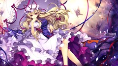 Blondes touhou yakumo yukari