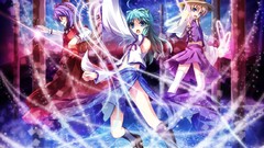 Blondes video games touhou