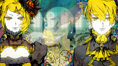 Blondes vocaloid dress Flowers