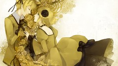 Blondes vocaloid dress Flowers