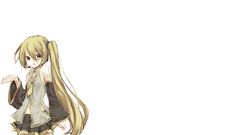 Blondes vocaloid yellow eyes