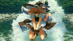 Blondes water nature touhou