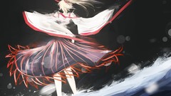 Blondes water touhou back