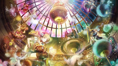 Blondes wings multicolor artwork