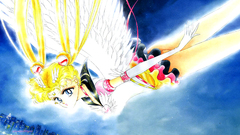 Blondes wings sailor moon