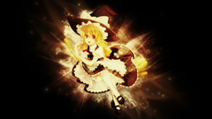 Blondes witch touhou brooms