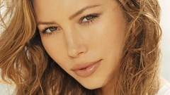 Blondes woman Actress Jessica