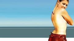 Blondes woman Actress Melissa