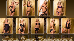 Blondes woman bra sara