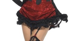 Blondes woman burlesque Simple