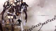 Blondes woman chainsaw skirts