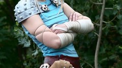 Blondes woman cosplay How