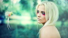 Blondes woman girls in