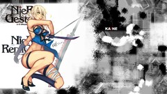 Blondes woman kaine Nier