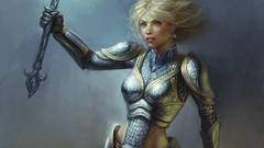 Blondes woman Knights League