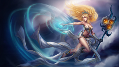 Blondes woman League of