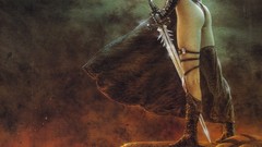 Blondes woman luis royo