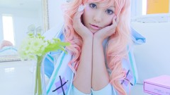 Blondes woman macross cosplay