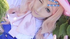 Blondes woman macross cosplay