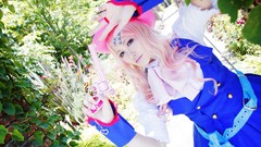 Blondes woman macross cosplay