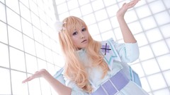 Blondes woman macross cosplay