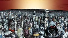 Blondes woman Men disturbed