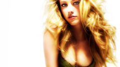 Blondes woman models amber