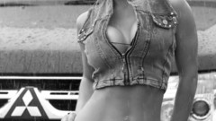 Blondes woman monochrome Jenny