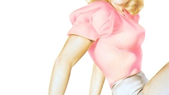 Blondes woman pinups