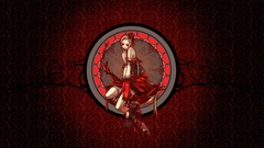 Blondes woman red sorrow