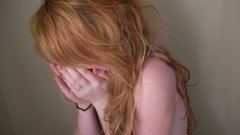 Blondes woman topless TEENS