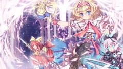 Blondes woman touhou Alice