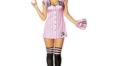 Blondes woman uniforms cosplay