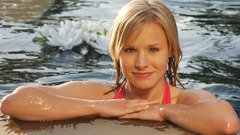 Blondes woman water Kristen