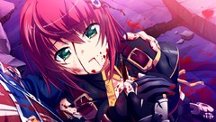 Blood Anime gin anime girls game cg corona toki
