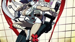 Blood Fighting valentine action video games nurses skullgirls
