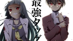 Blood glasses horns red eyes The World God Only Knows Katsuragi 