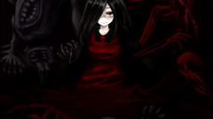 Blood gore monochrome