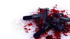 Blood gun art videogames