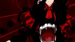 Blood hellsing gore monochrome