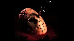 Blood Jason horror Knives Friday the 13th hockey mask
