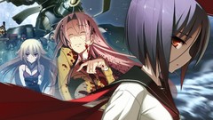 Blood mecha pink hair