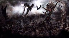 Blood Monsters skulls demon hunter diablo iii artwork video 
